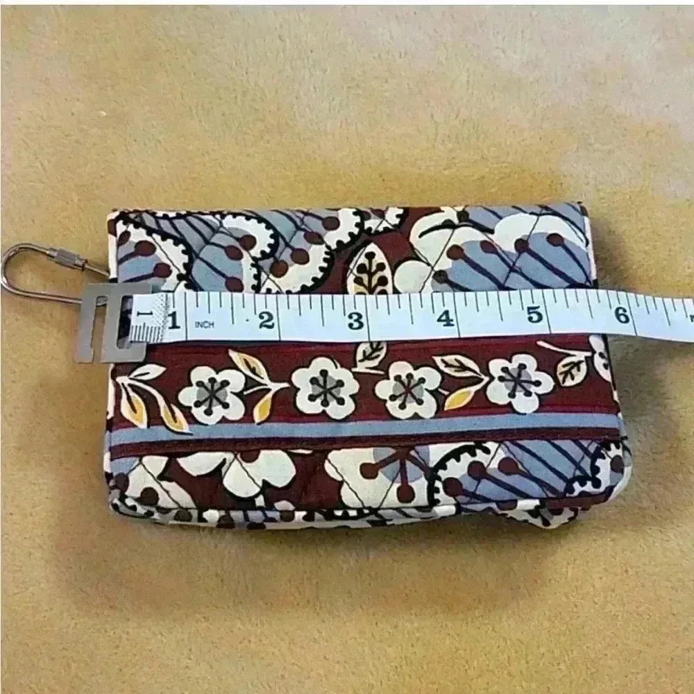 Vera Bradley wallet- blue/brown- EUC - Picture 10 of 10